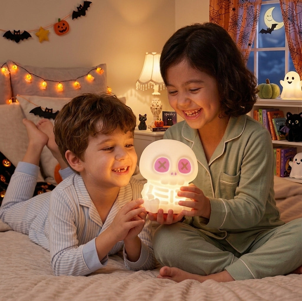 LUMORA SPOOKY SKELETON NIGHT LIGHT